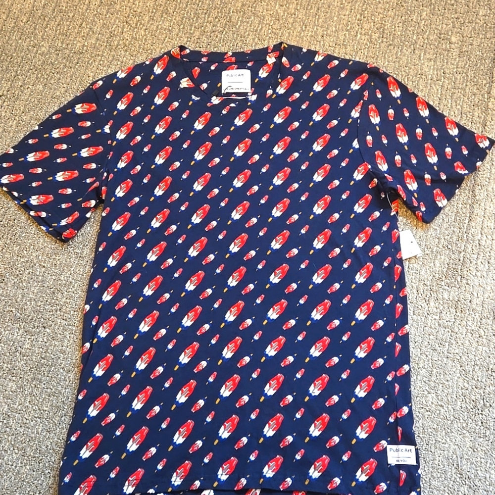 Public Art T-shirt, Men's Small
